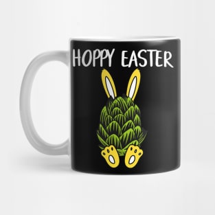 Hoppy Easter Beer Hops Bunny Rabbit Funny Cheerful Greeting Mug